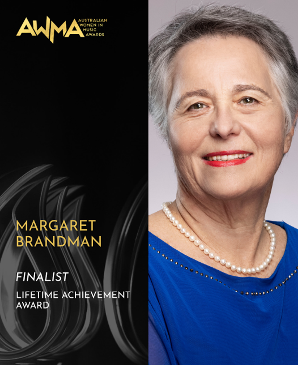 Australian Women in Music Awards 2027 Finalist - Margaret Brandman