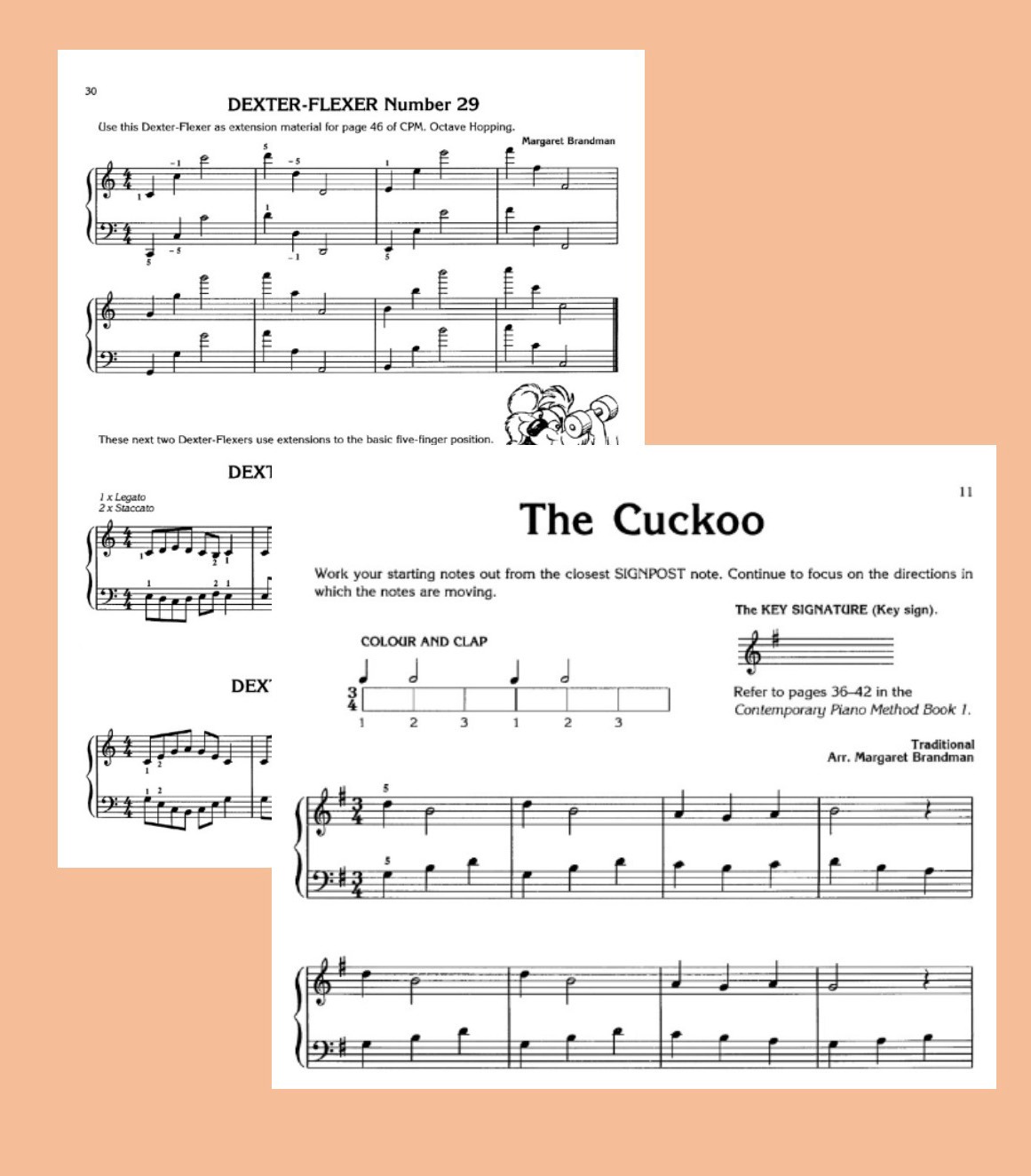 Dexter's Easy Piano Pieces